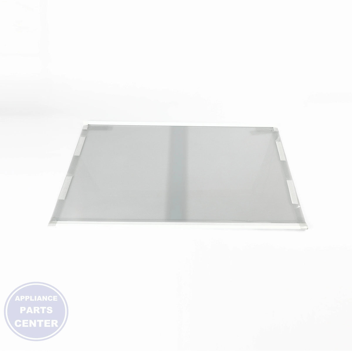 COVER ASSEMBLY,TRAY VEGETABLE ACQ89579310 - Side view with durable measurements