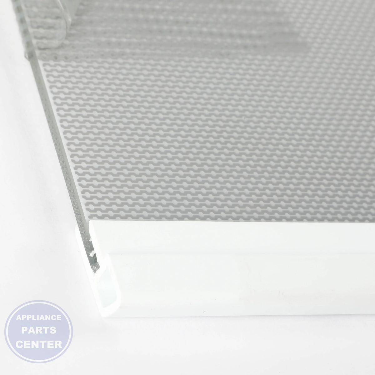 L-G COVER ASSEMBLY,TRAY VEGETABLE ACQ89579310 - Installation in specific model showing mounting points