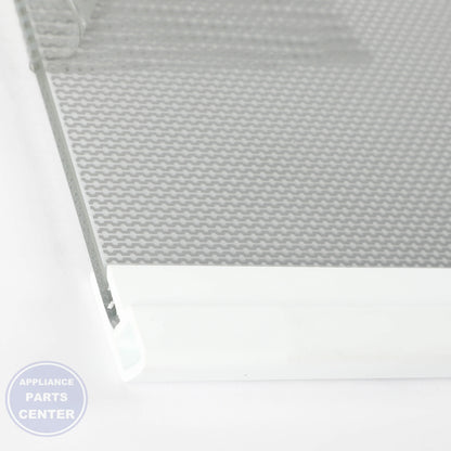 L-G COVER ASSEMBLY,TRAY VEGETABLE ACQ89579310 - Installation in specific model showing mounting points