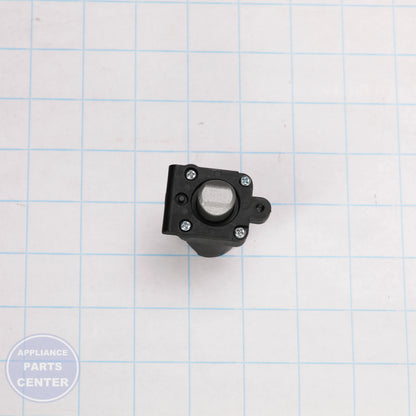 DAMPER ASSEMBLY ACV73430101 - Side view with precise fit measurements