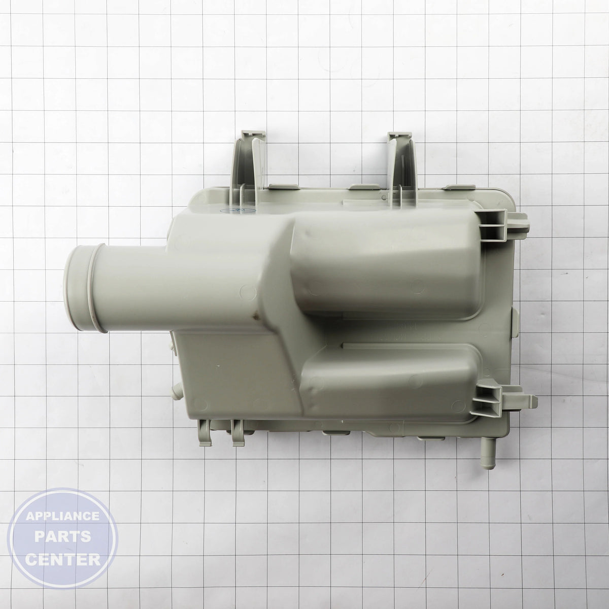 L-G DISPENSER ASSEMBLY ACZ73750602 - Installation in L-G model showing key mounting points