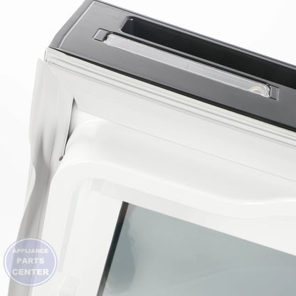 DOOR ASSEMBLY,REFRIGERATOR(RIGHT) ADC30024709 - Side view with precise measurements