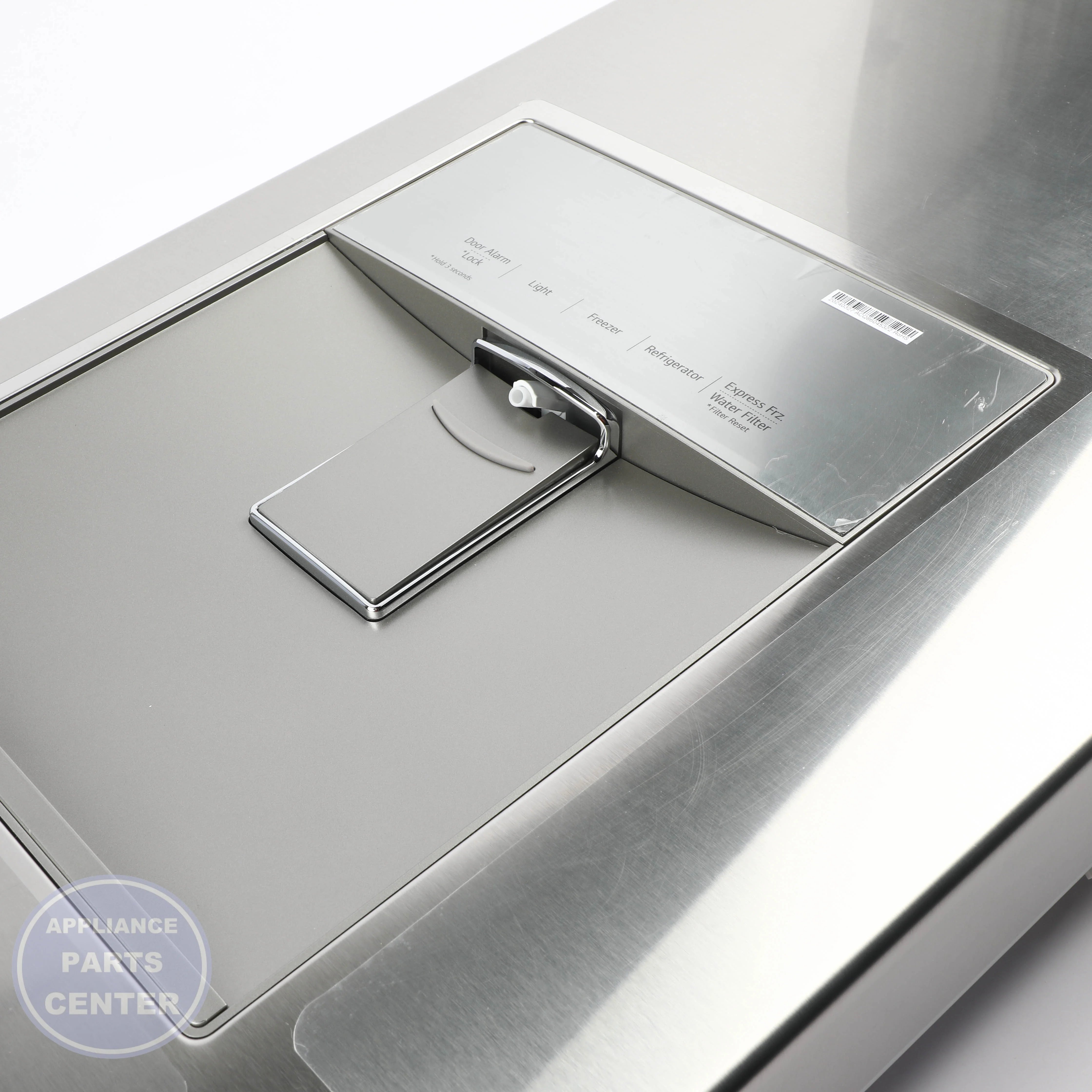 L-G Door Foam Assembly ADD75275901 - Installation in L-G models showing key mounting points