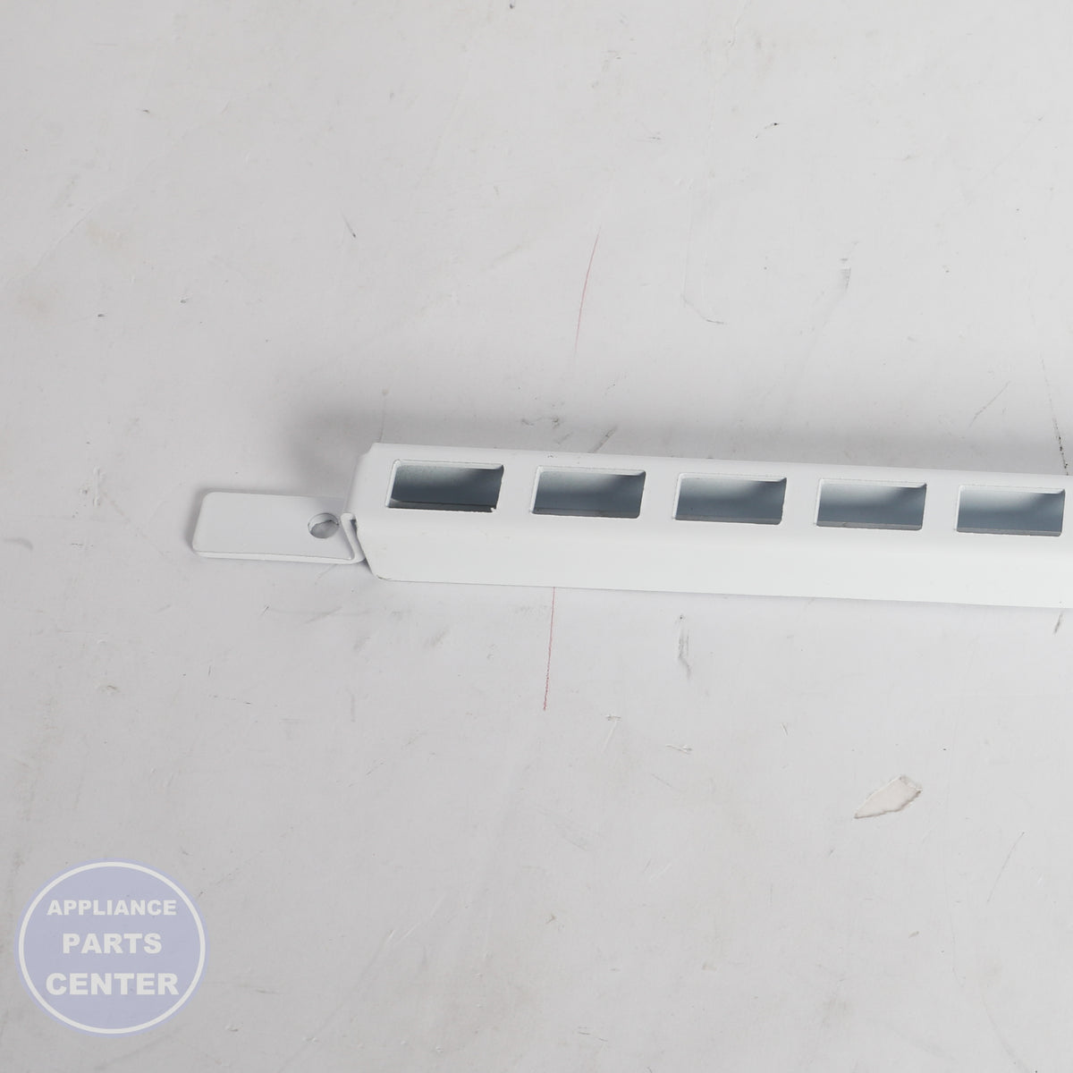 DUCT ASSEMBLY,MULTI ADJ73852107 - Side view with precise measurements
