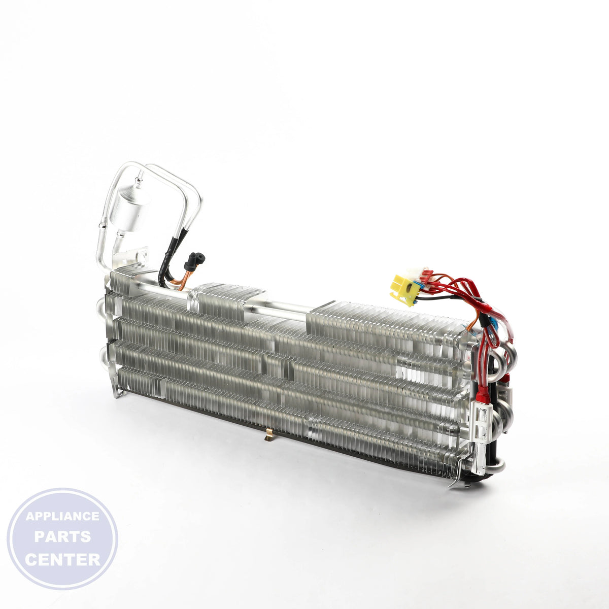 EVAPORATOR ASSEMBLY ADL76321002 - Side view with precise measurements