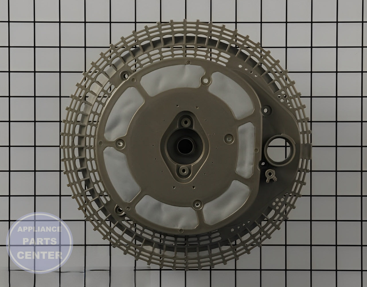 LG DISHWASHER MESH FILTER ASSEMBLY ADQ32598202 - Main view showing food particle trapping for LGE Dishwasher models