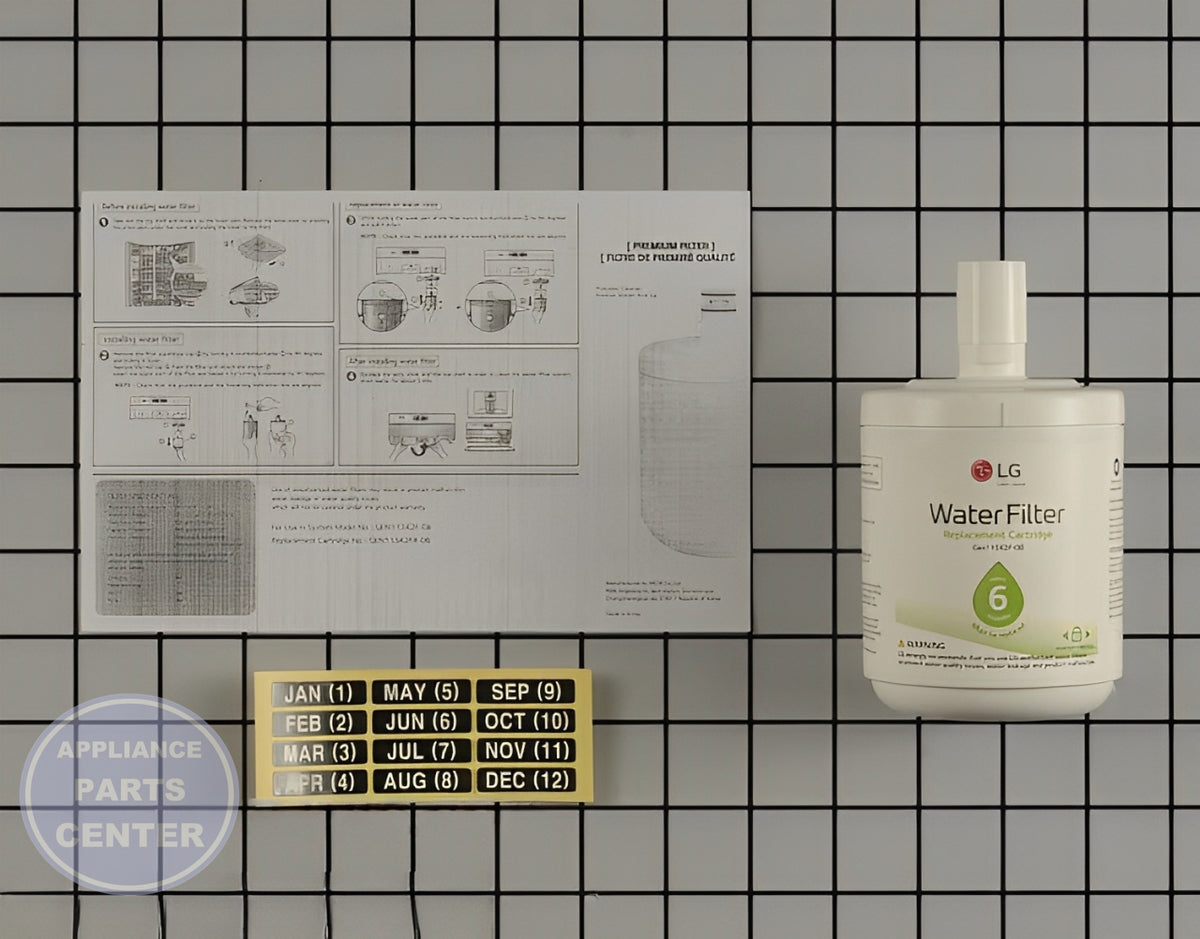 LG REFRIGERATOR WATER FILTER ADQ72910911 - Main view showing easy installation for LG models