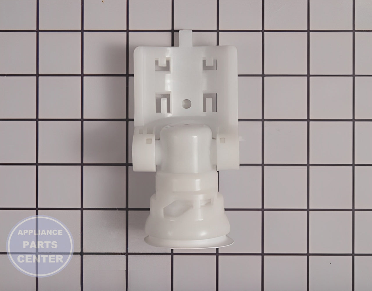 Water Filter Head ADQ73613301 - Side view with precise measurements and specifications