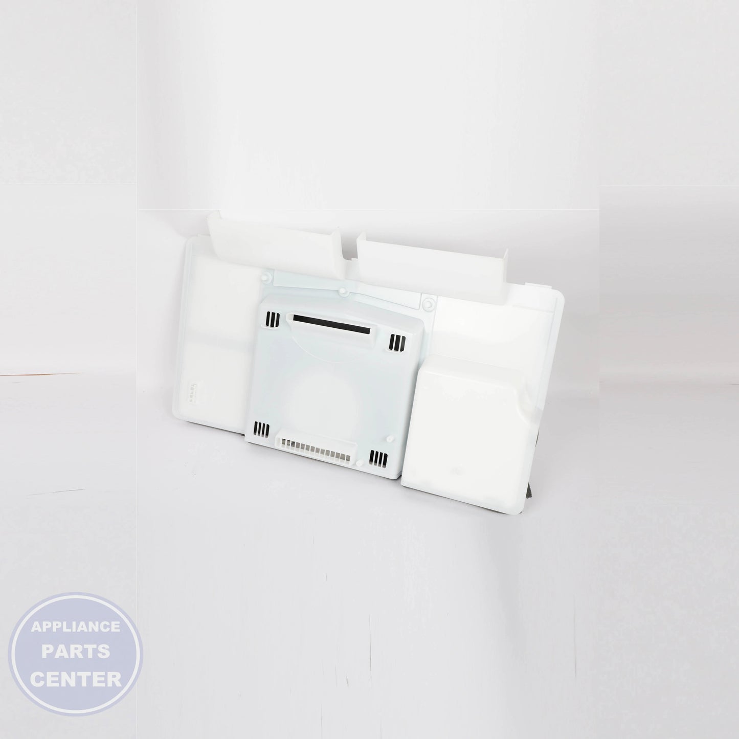 GRILLE ASSEMBLY,FAN AEB73564904 - Side view with precise measurements