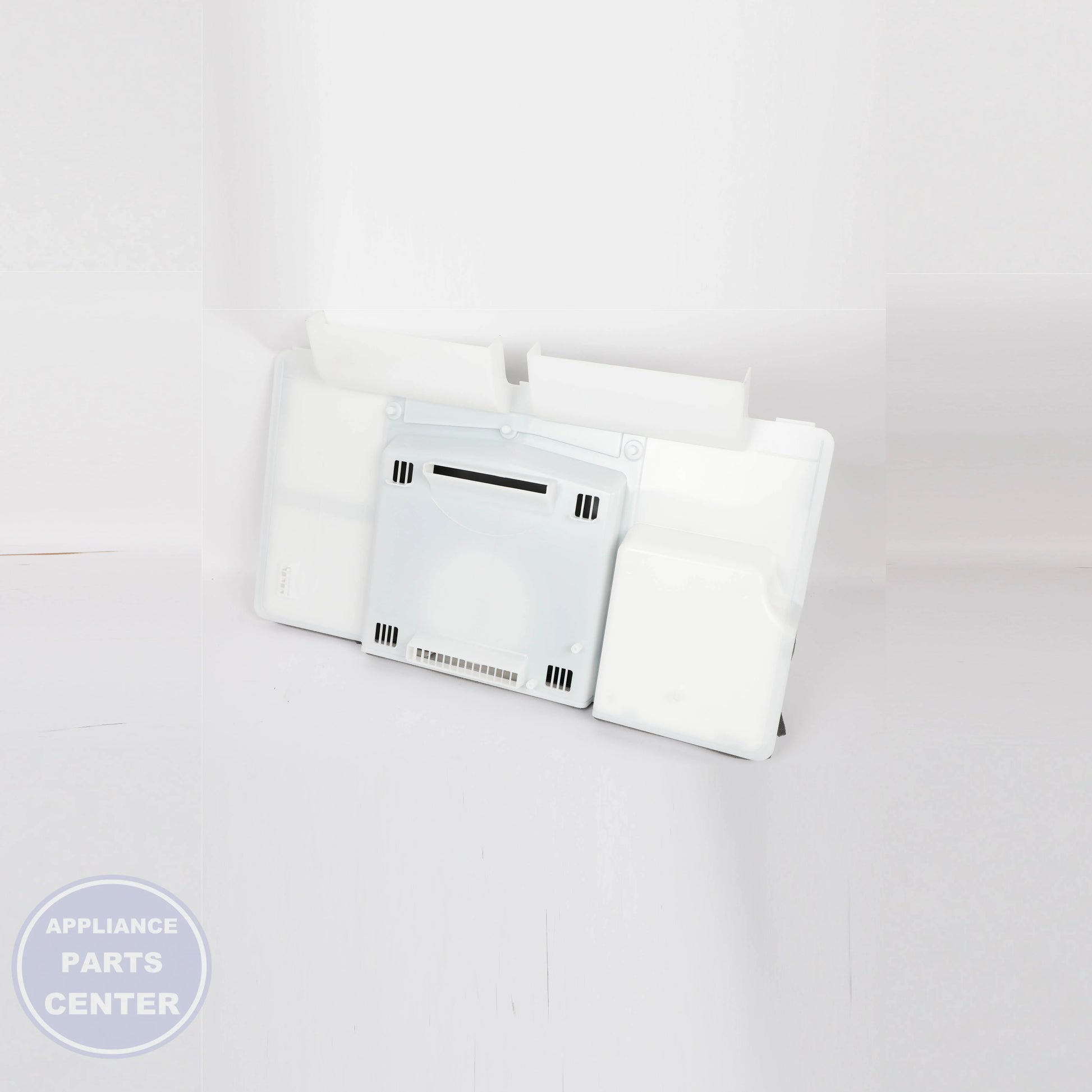 GRILLE ASSEMBLY,FAN AEB73564904 - Side view with precise measurements