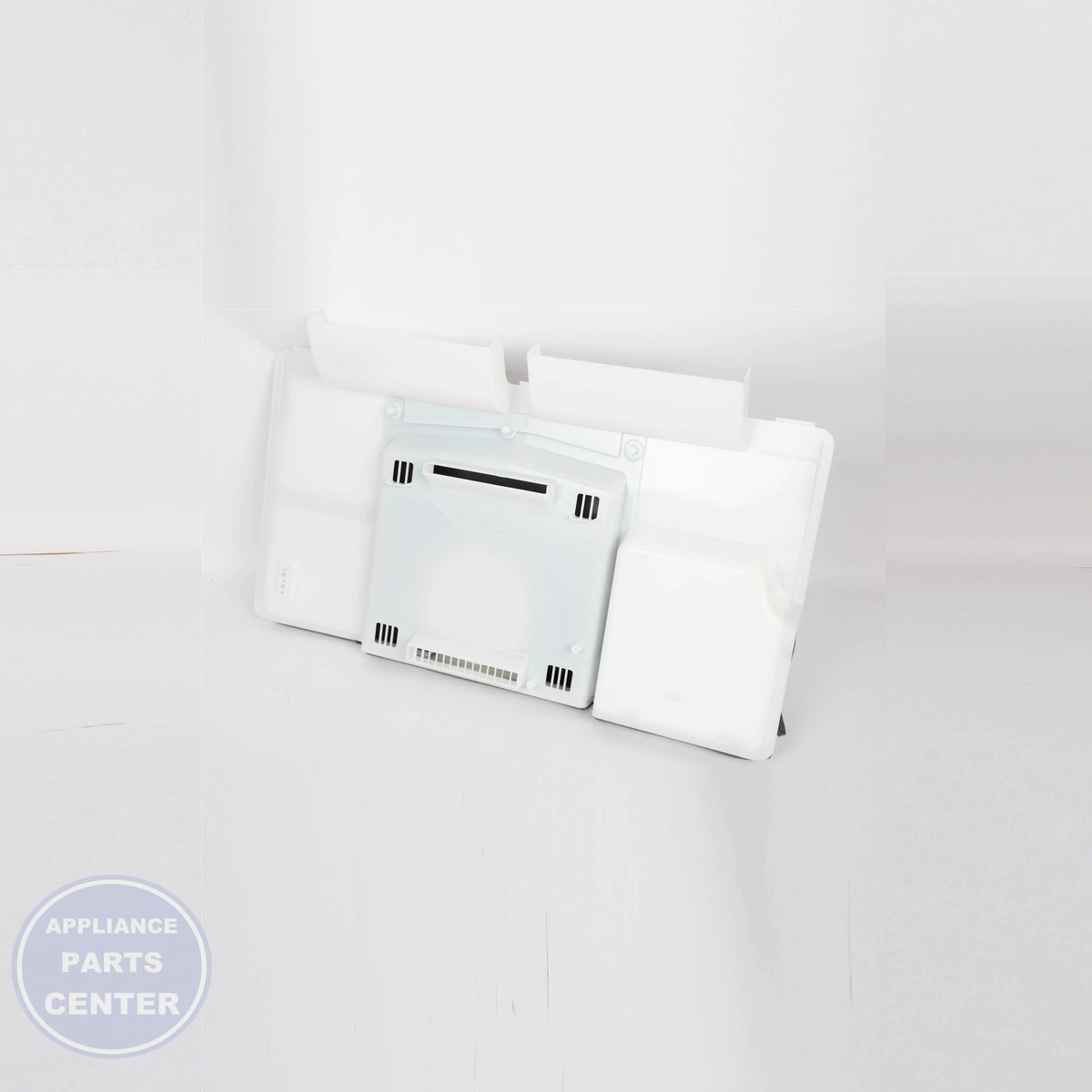 GRILLE ASSEMBLY,FAN AEB73564904 - Side view with precise measurements