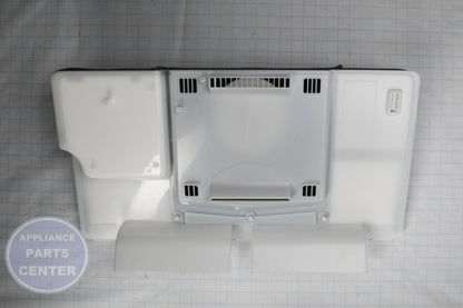 L-G GRILLE ASSEMBLY,FAN AEB73564904 - Installation in specific model showing key mounting points