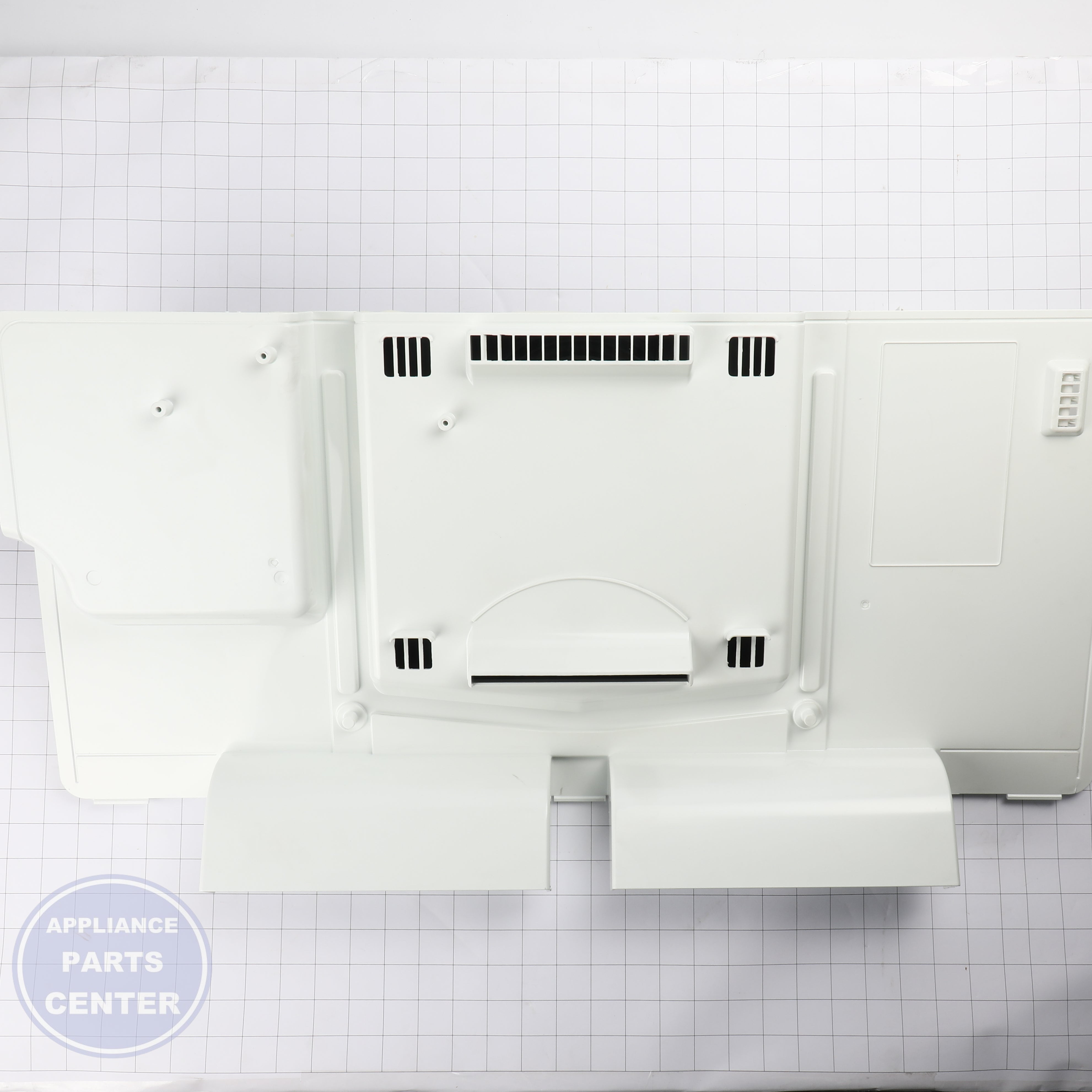 L-G GRILLE ASSEMBLY,FAN AEB73764507 - Installation in L-G model showcasing mounting points