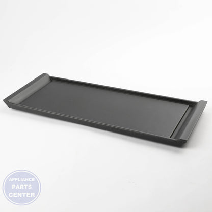 GRILLE ASSEMBLY AEB76124701 - Side view with specific measurements for optimal fit