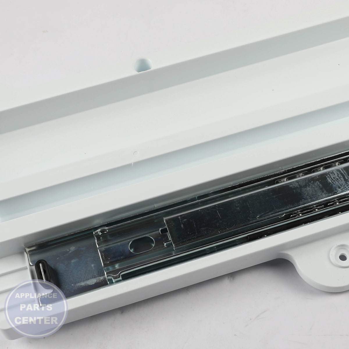 L-G GUIDE ASSEMBLY,RAIL AEC73697601 - Main view showing smooth drawer operation for L-G refrigerator models