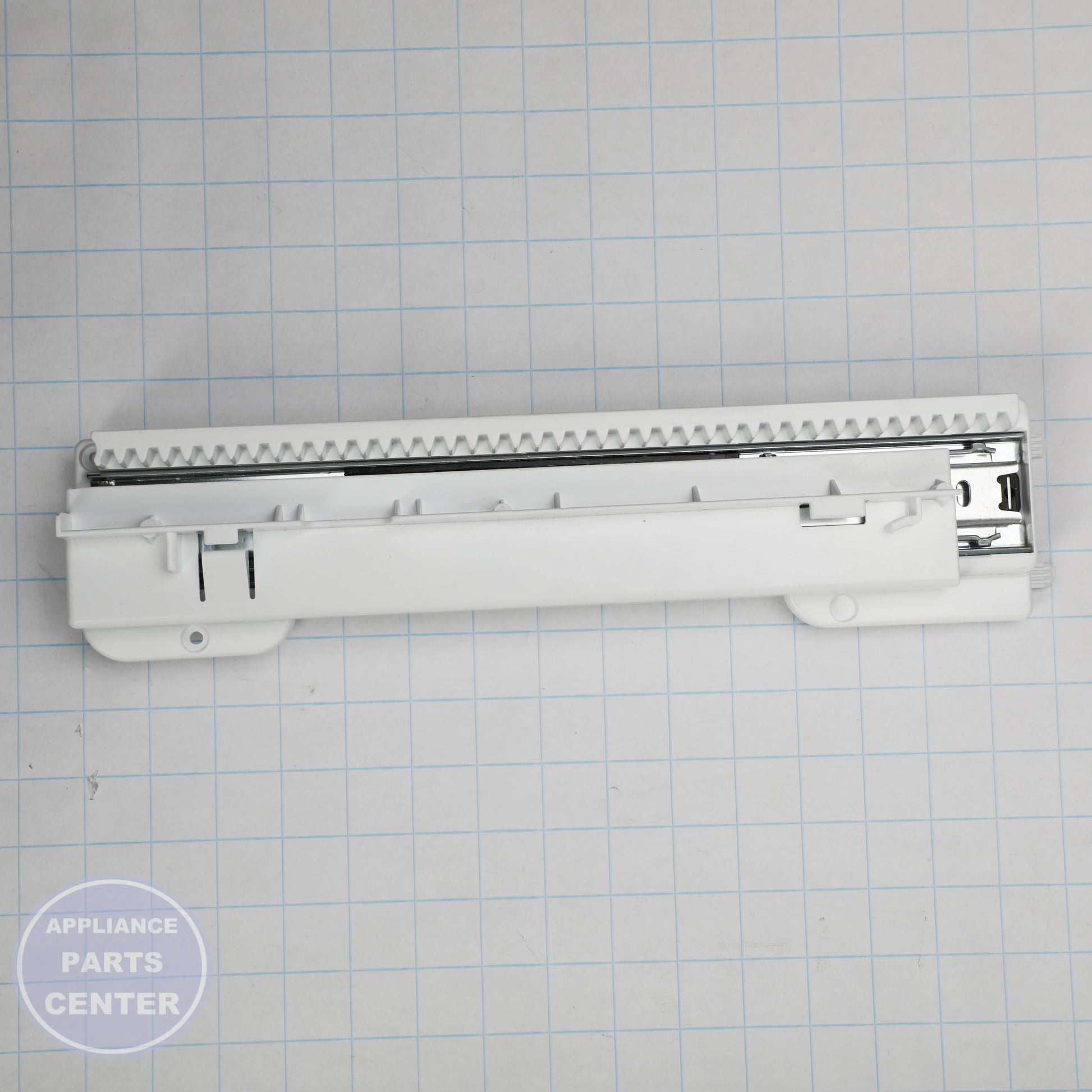 GUIDE ASSEMBLY,RAIL AEC73877602 - Side view with precise fit for LG appliances