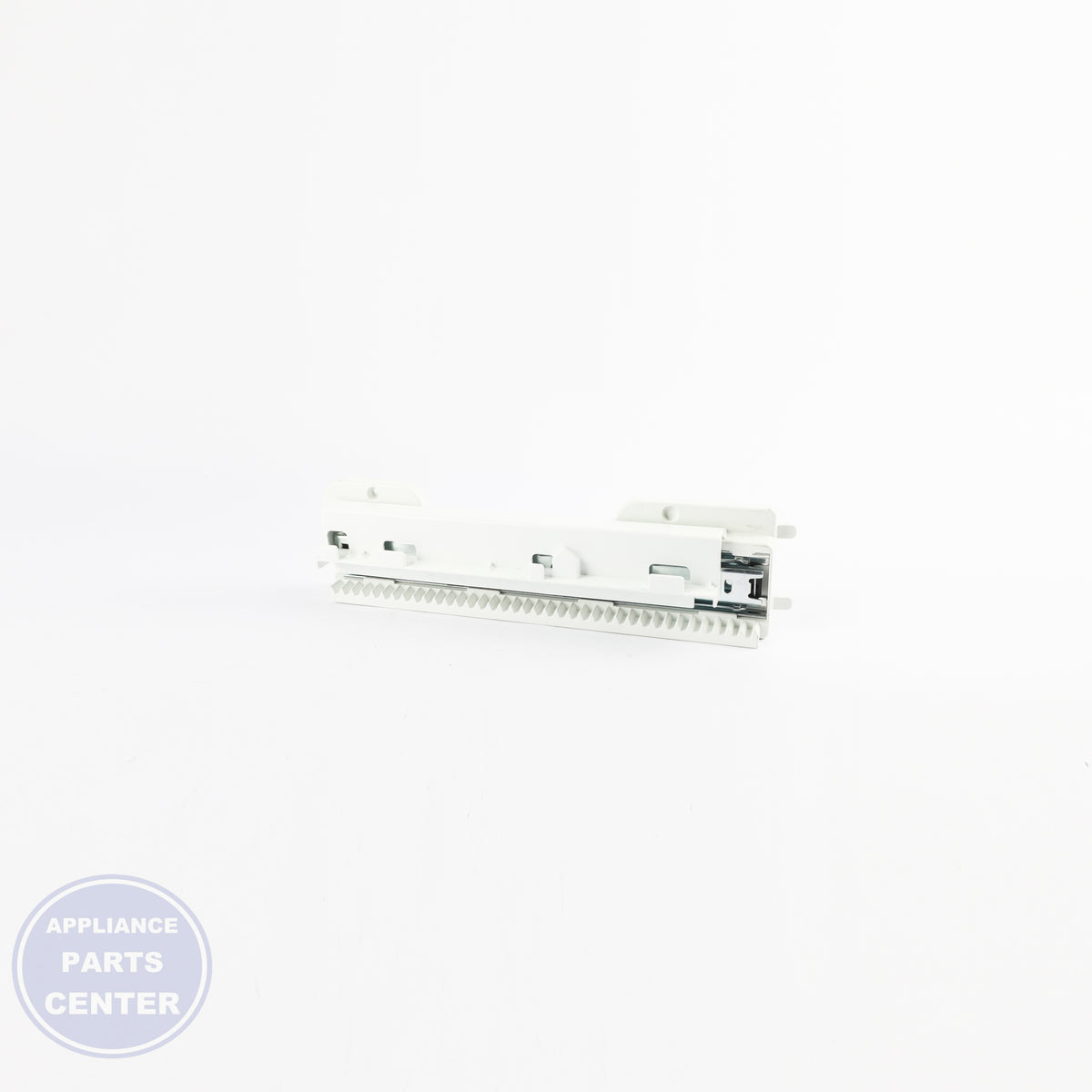 GUIDE ASSEMBLY,RAIL AEC73877608 - Side view with precise measurements