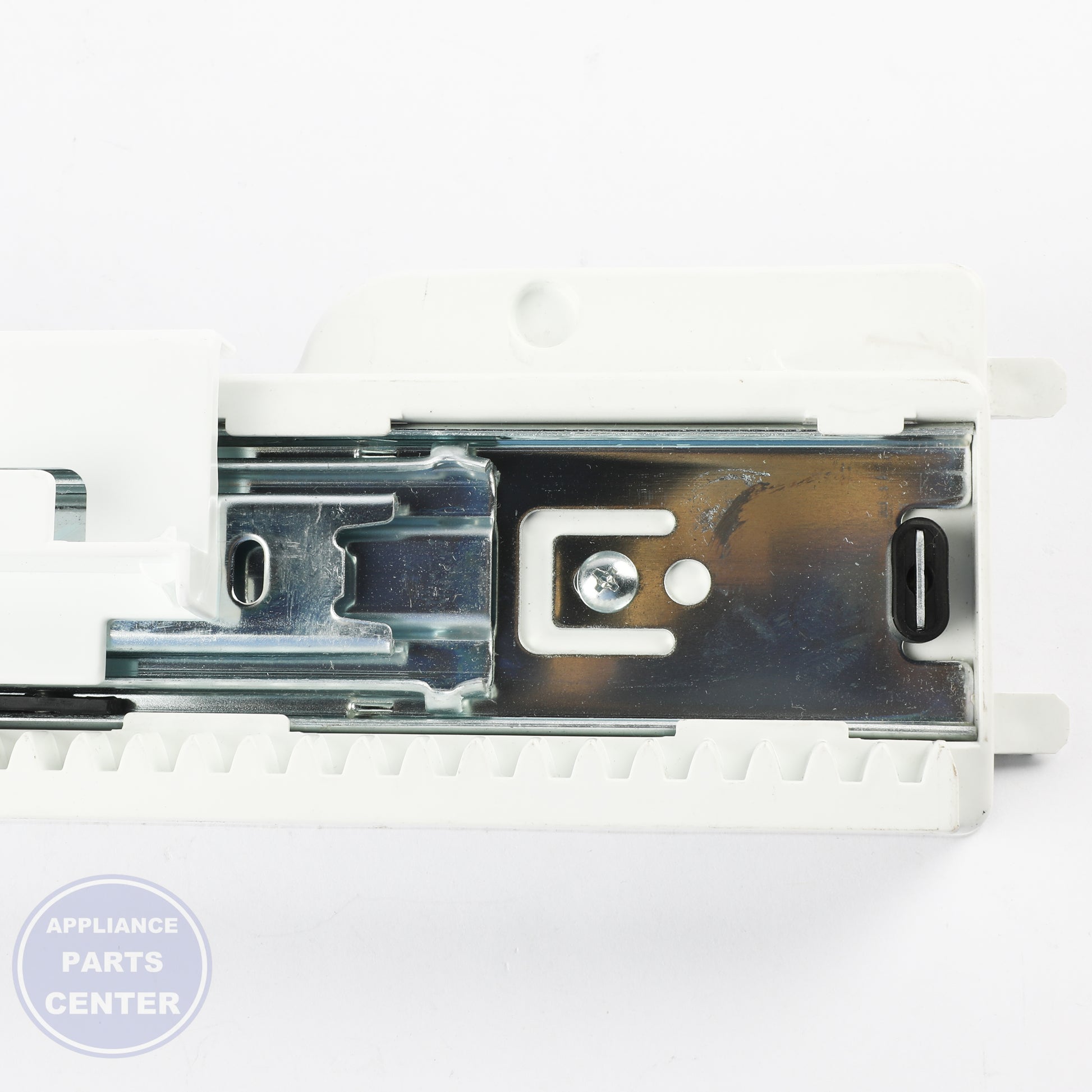 LG GUIDE ASSEMBLY,RAIL AEC73877608 - Installation in specific model showing key mounting points