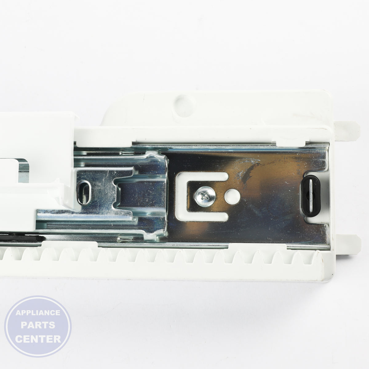 LG GUIDE ASSEMBLY,RAIL AEC73877608 - Installation in specific model showing key mounting points