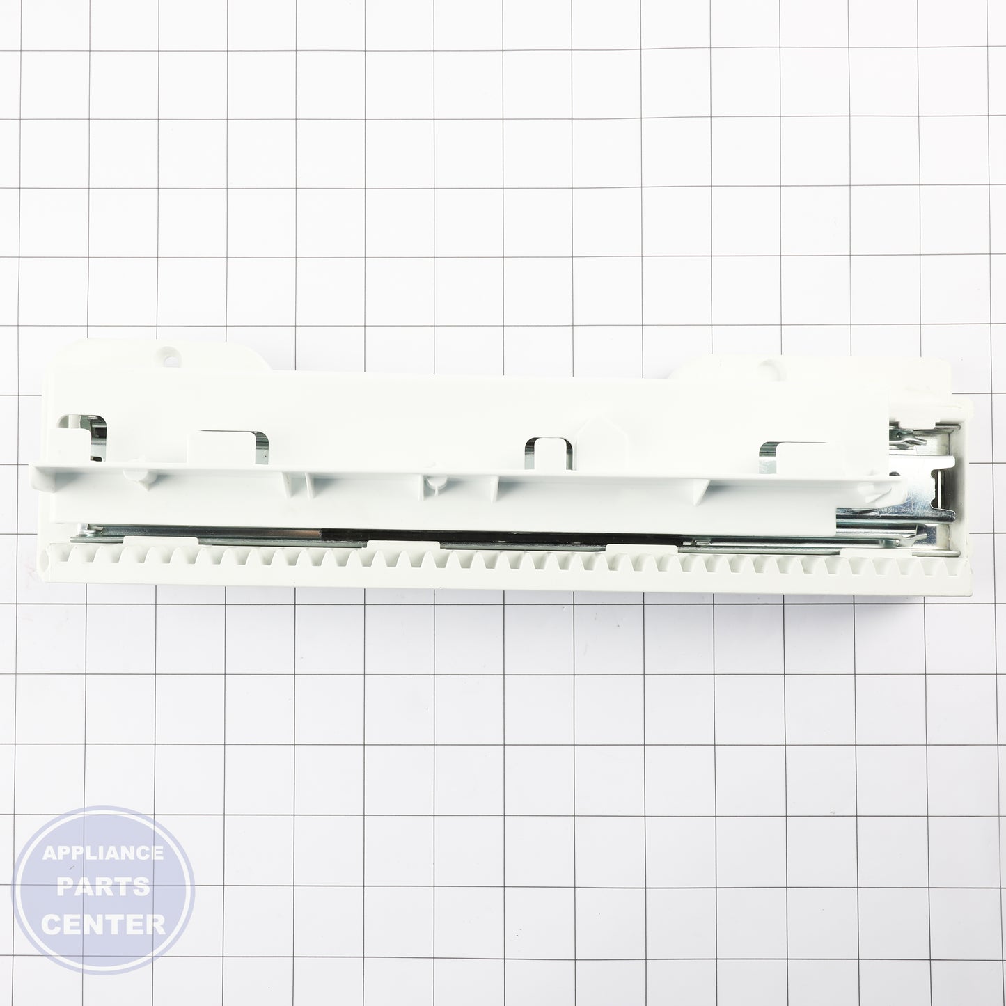 LG GUIDE ASSEMBLY,RAIL AEC73877608 - Installation in specific model showing key mounting points