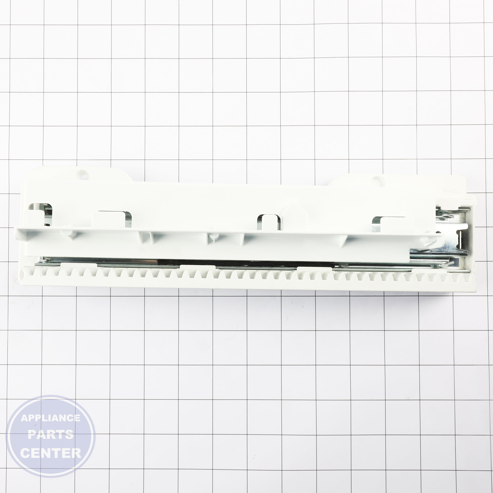 LG GUIDE ASSEMBLY,RAIL AEC73877608 - Installation in specific model showing key mounting points