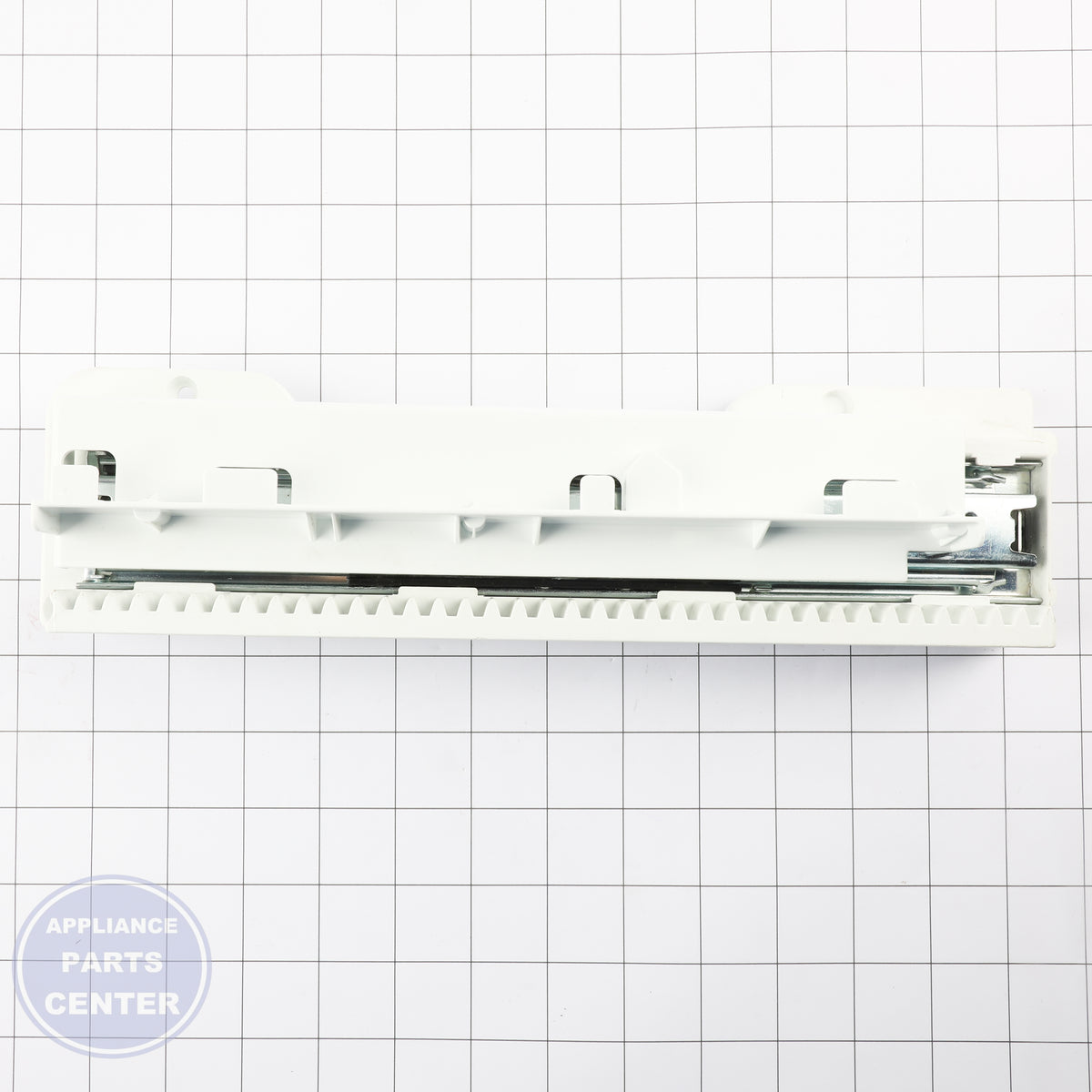 LG GUIDE ASSEMBLY,RAIL AEC73877608 - Installation in specific model showing key mounting points