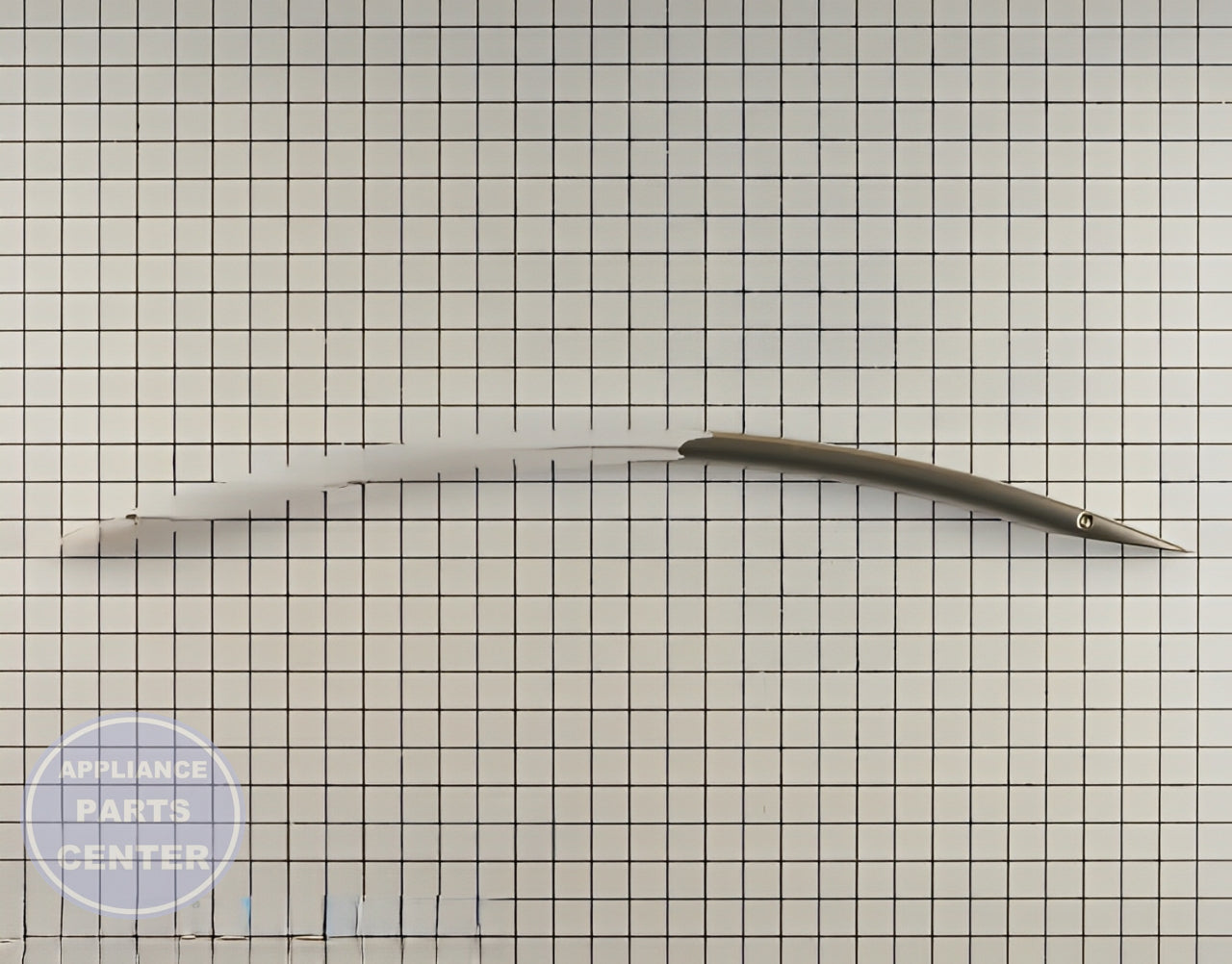 LG FREEZER HANDLE ASSEMBLY AED73593102 - Side view with specific measurements