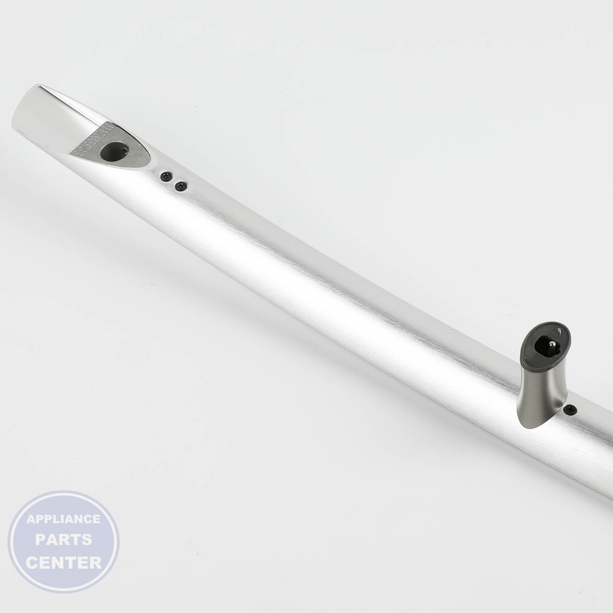 HANDLE ASSEMBLY,REFRIGERATOR AED73593212 - Detailed view of stainless steel finish
