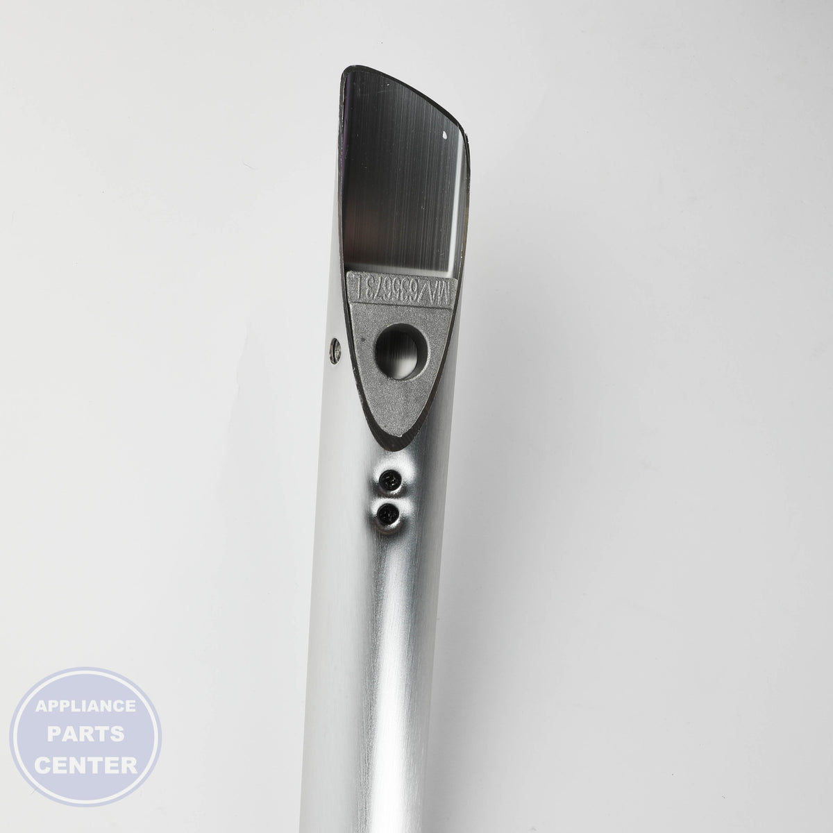 HANDLE ASSEMBLY,REFRIGERATOR AED73593212 - Side view with 10-inch length