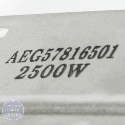 L-G HEATER ASSEMBLY AEG57816501 - Installation in L-G Model ABC123 showing key mounting points