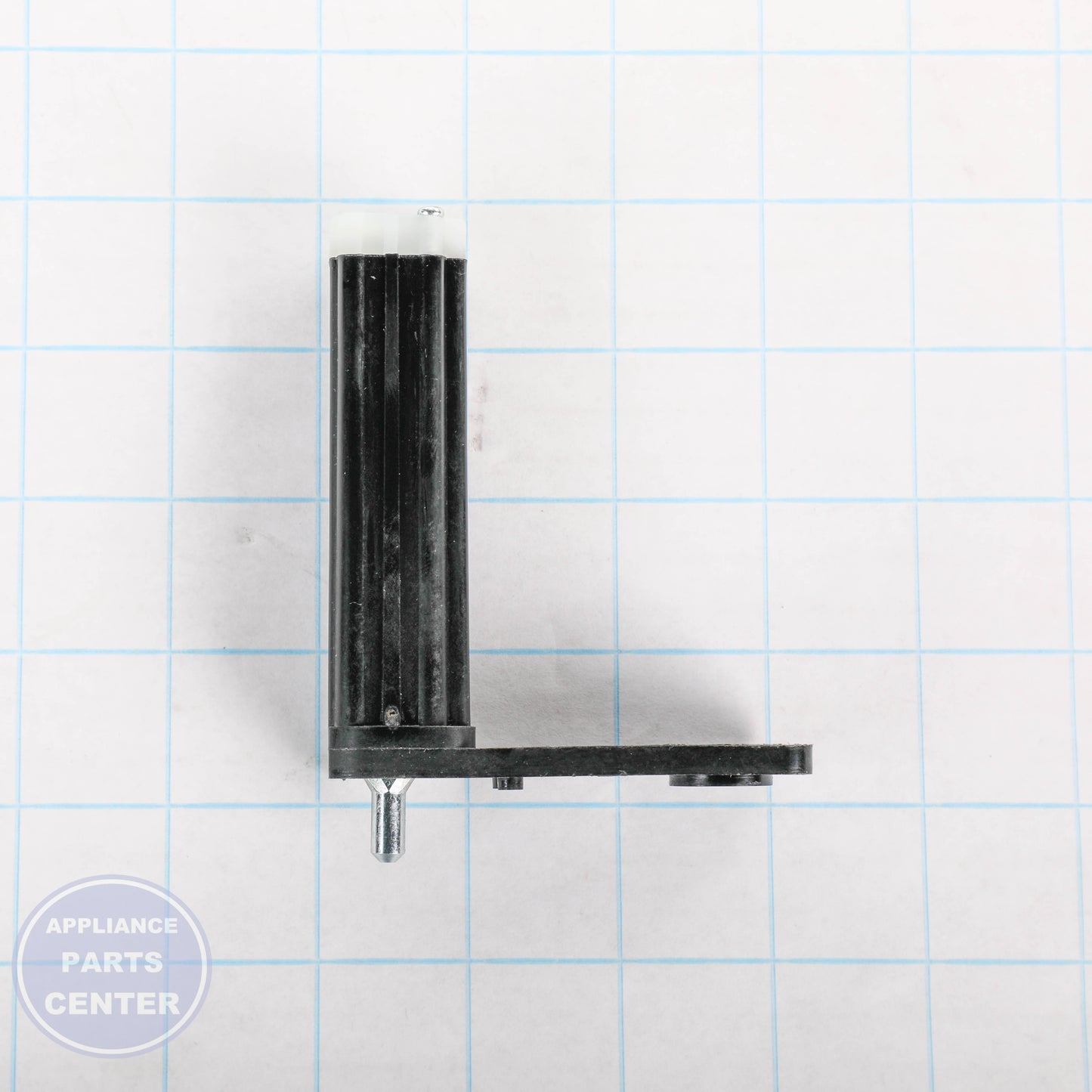 HINGE ASSEMBLY,CENTER AEH36821910 - Side view with precise measurements