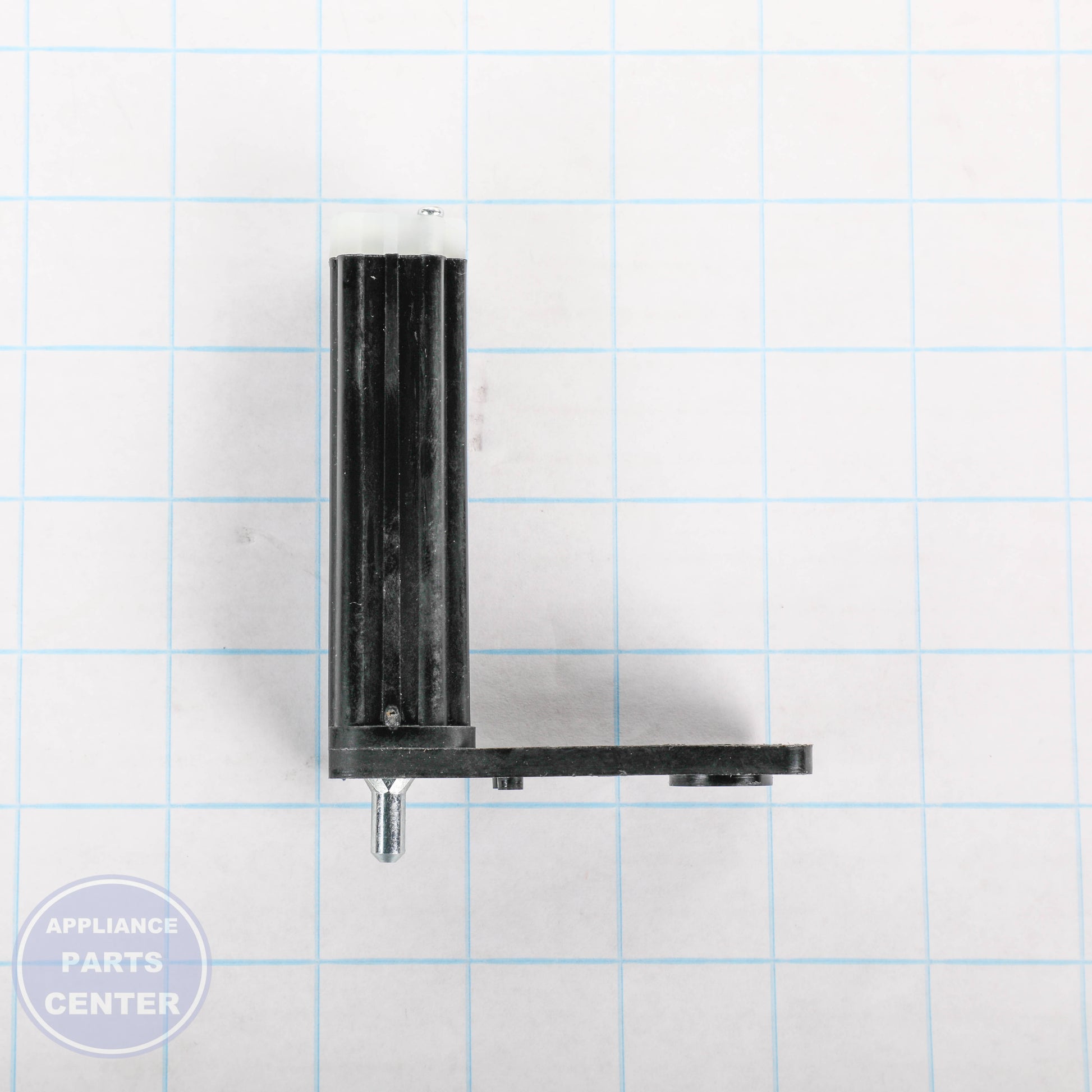 HINGE ASSEMBLY,CENTER AEH36821910 - Side view with precise measurements