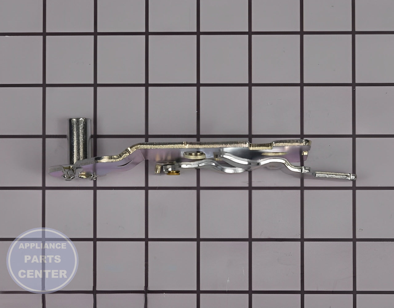 LG UPPER HINGE ASSEMBLY AEH60614106 - Detailed view of hinge alignment and quality