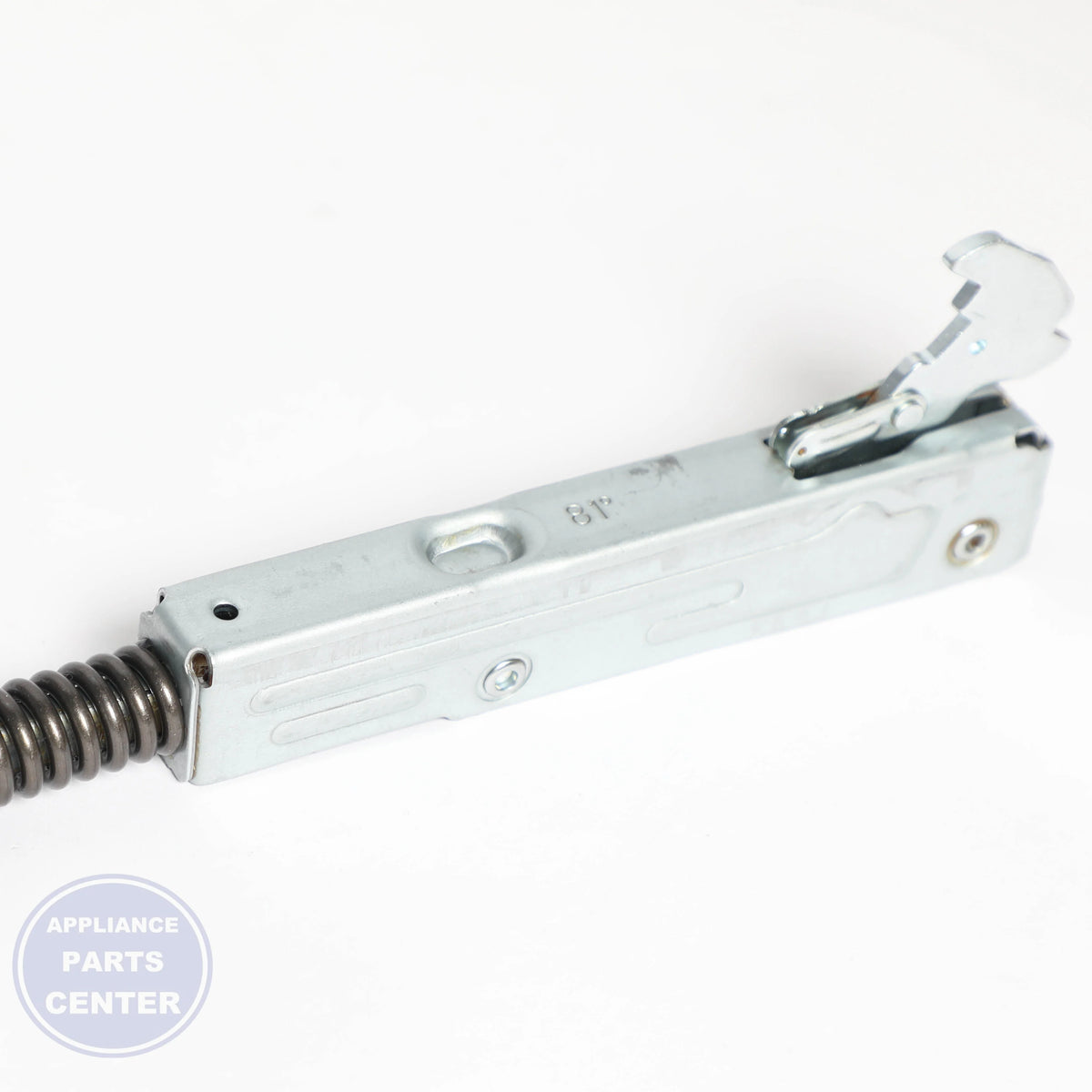LG HINGE ASSEMBLY AEH72957514 - Installation in L-G model showing key mounting points
