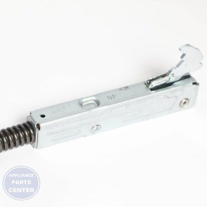 LG HINGE ASSEMBLY AEH72957514 - Installation in L-G model showing key mounting points