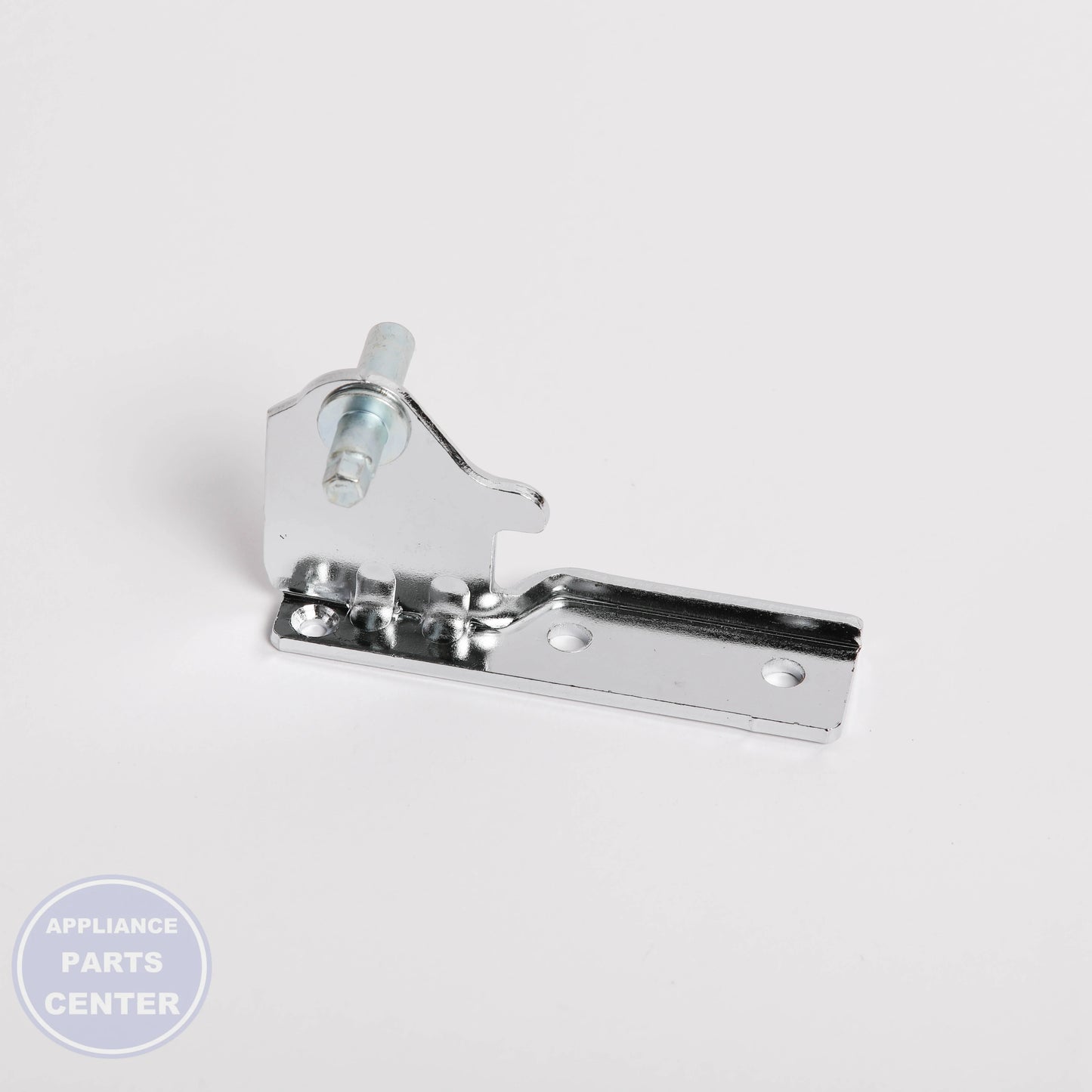 HINGE ASSEMBLY,CENTER AEH73976901 - Side view with precise measurements