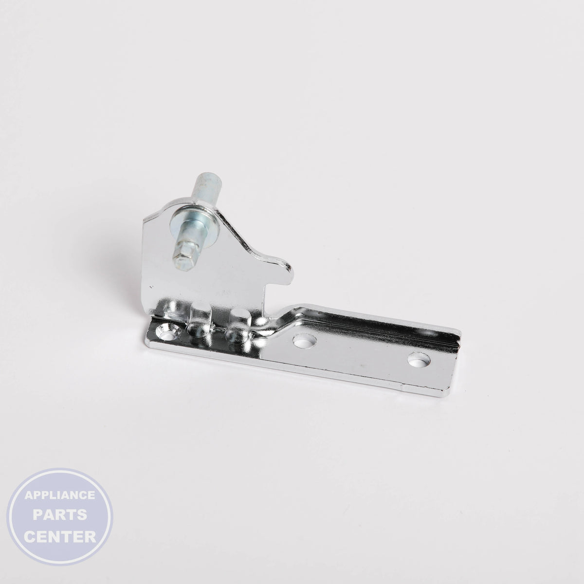 HINGE ASSEMBLY,CENTER AEH73976901 - Side view with precise measurements