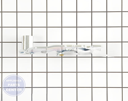 LG REFRIGERATOR UPPER HINGE ASSEMBLY AEH74216502 - Detailed view of durable construction with specific technical details