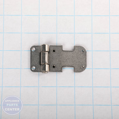 HINGE ASSEMBLY AEH74256601 - Side view with precise measurements