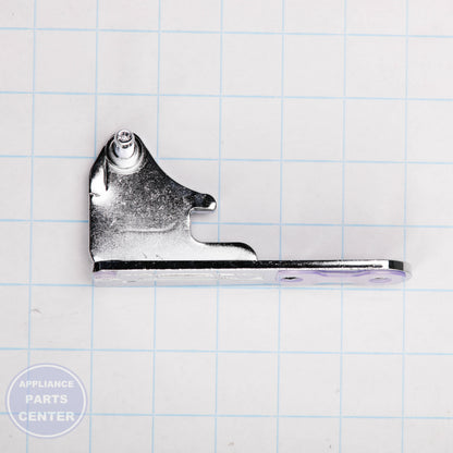 HINGE ASSEMBLY,CENTER AEH74556303 - Side view with precise measurements