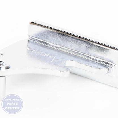 LG HINGE ASSEMBLY,CENTER AEH74556303 - Installation in specific LG model showing key mounting points