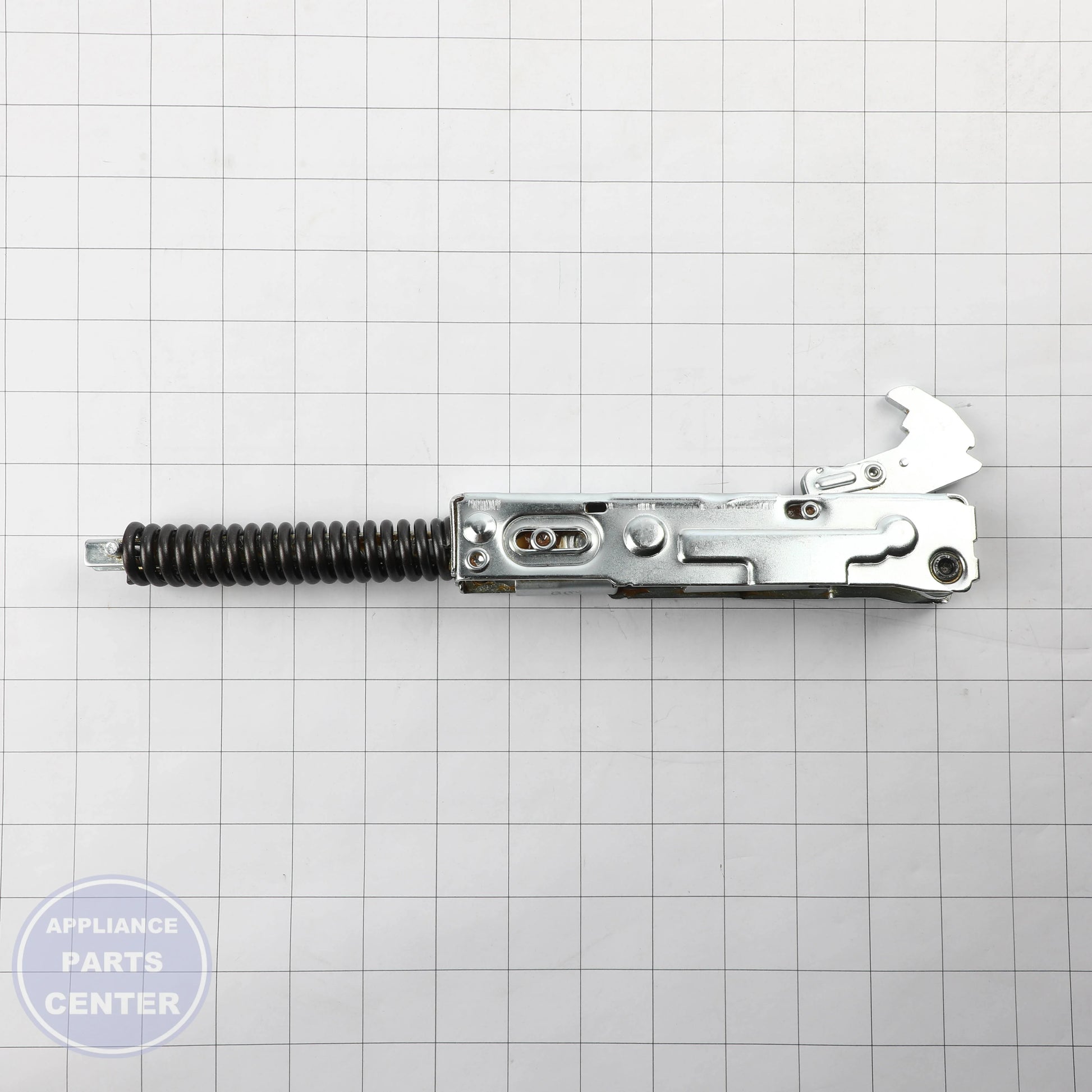 L-G HINGE ASSEMBLY AEH75637210 - Installation in L-G model showing key mounting points