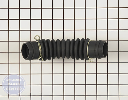 LG WASHER DRAIN HOSE TO PUMP TUB ASSEMBLY AEM73213001 - Detailed view of durable materials and fittings