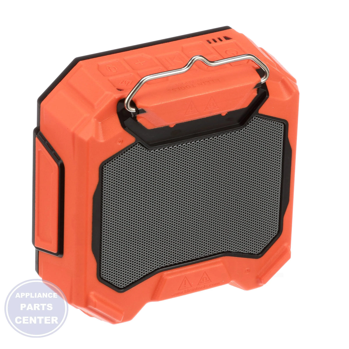 Bluetooth Jobsite Speaker AEPJS3 - Side view with 6.6' drop protection