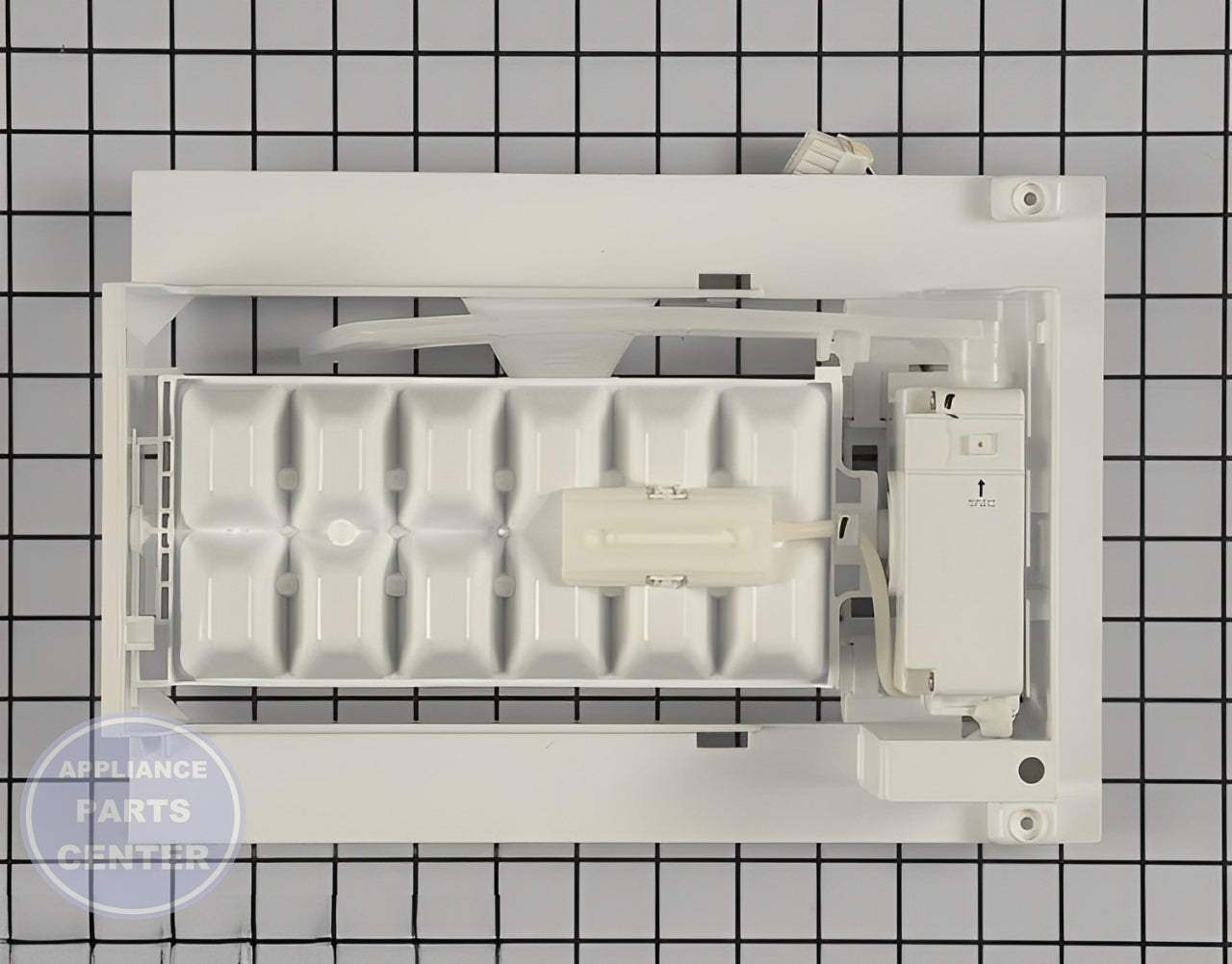 LG REFRIGERATOR ICE MAKER AEQ72909603 - Detailed view of LG ice maker technical details