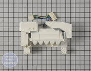 LG Refrigerator Ice Maker Assembly Kit AEQ72910409 - Main view showing ice production for LG models