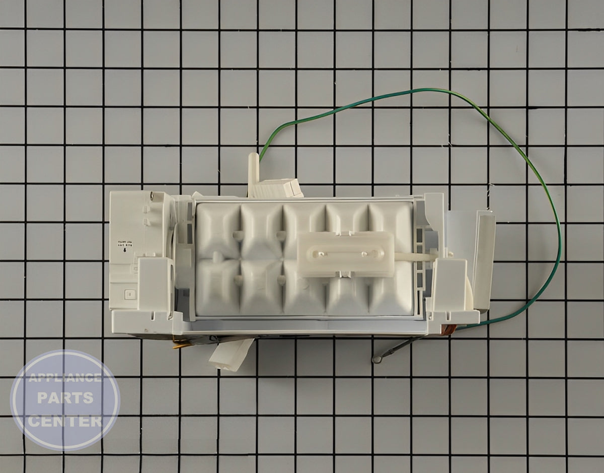 LG ICE MAKER ASSEMBLY KIT AEQ72910412 - Installation in LGE refrigerator showing key mounting points