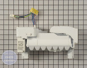 LG Refrigerator Ice Maker Assembly Kit AEQ73110205 - Main view showing efficient ice production for various LG models