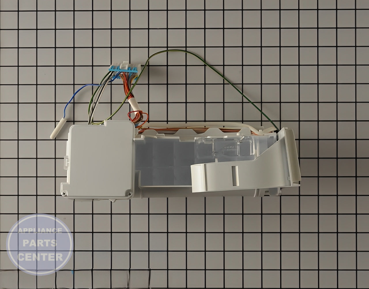 LG Refrigerator Ice Maker Kit Assembly AEQ73110210 - Detailed view of ice production capacity