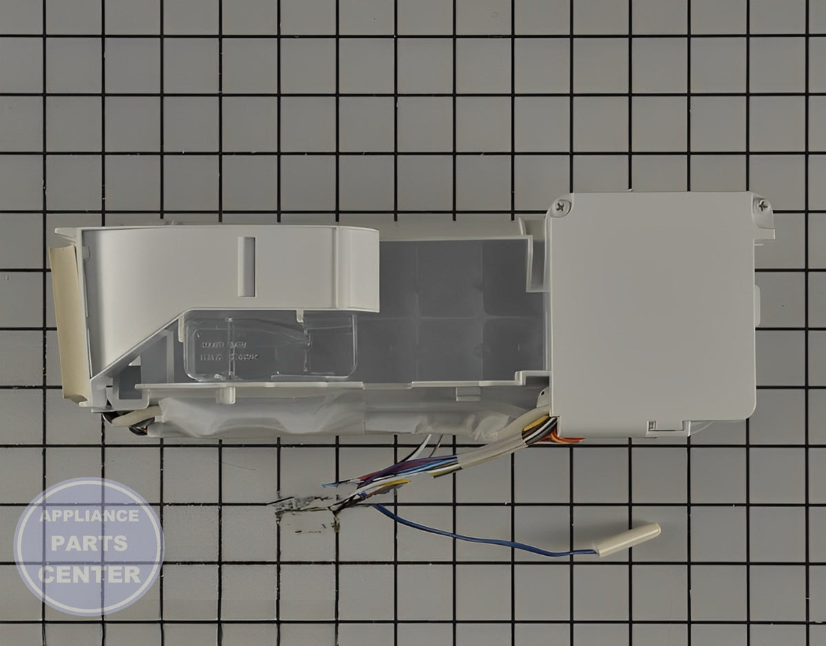 LG ICE MAKER ASSEMBLY KIT AEQ73110217 - Side view with 8 lbs ice capacity